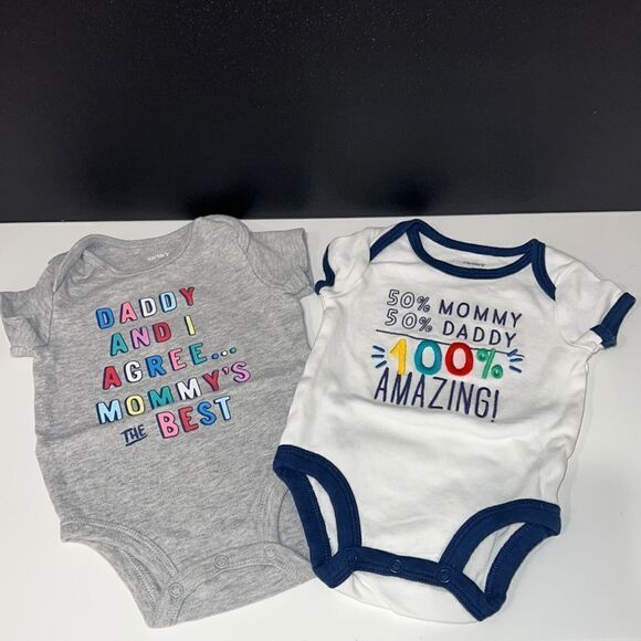 2 Carter’s Onesies - Picture 1 of 4